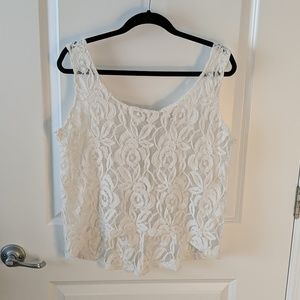 NWOT threads lace tank